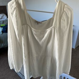 XL madewell linen blouse